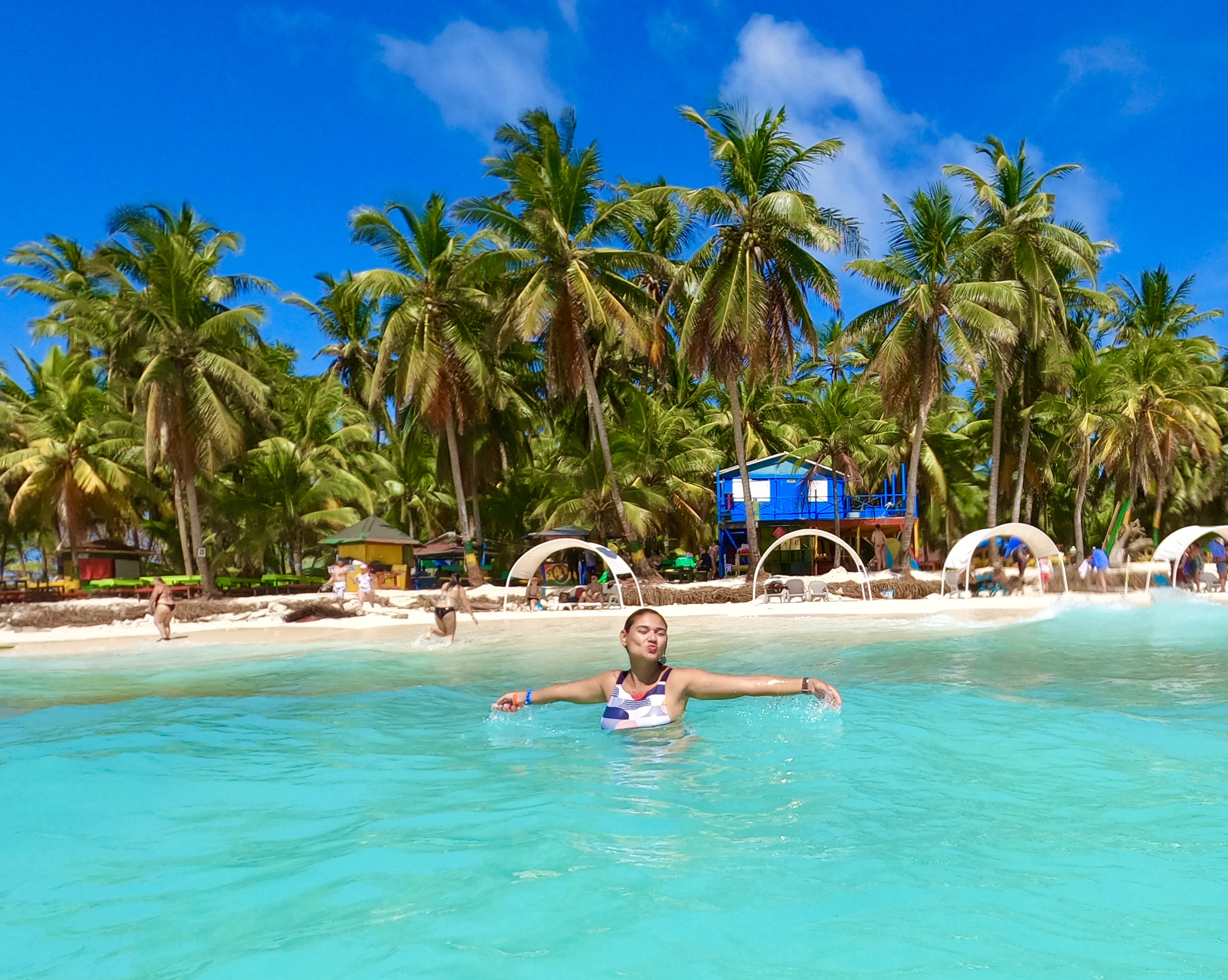 Ilha de Johnny Cay em San Andrés